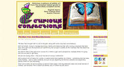 Desktop Screenshot of curiousconfections.com